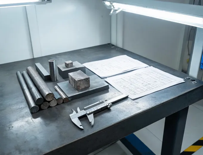 Nippon Steel metallurgical review bench