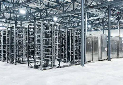 Data center structural steel