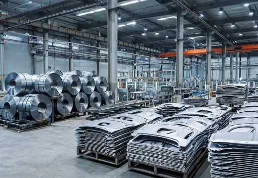 Automotive steel coil