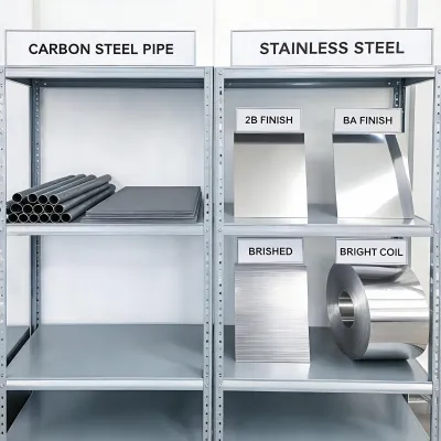 carbon steel vs stainless steel pipe